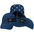 Pickleball Hat - Dad Hat - Navy - Laser Mesh