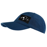 Pickleball Hat, Dad Hat, Ponytail, Snapback, Navy, Mens Hat, Womens Hat, Side Picture