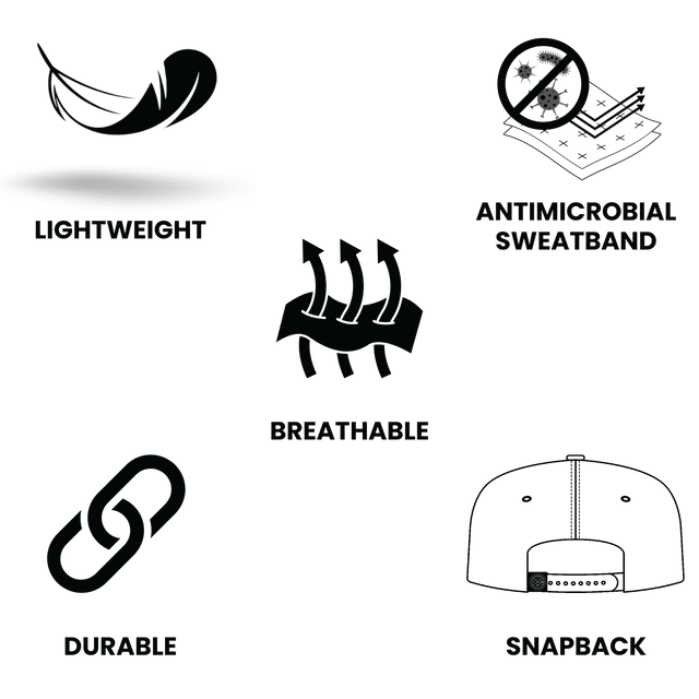 Tahoe Hat - Baseball Hat Fit - Suede - Black - Sunrise