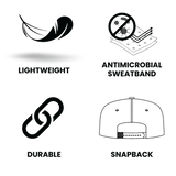 Dog Hat - 5 Panel - Corduroy - Sand - Fabric Back