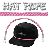 Hat Rope - Neon Pink / White - Pixels