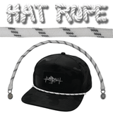 Hat Rope - White / Gray - Dash