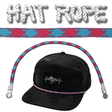 Hat Rope - Neon Blue / Neon Pink  - Aztec