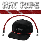 Hat Rope - Red / White - Dash