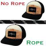 Hat Rope - Black / White - Dash