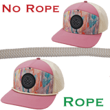 Hat Rope - Cream / White - Waves