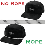 Hat Rope - White / Gray - Dash