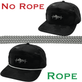 Hat Rope - Gray / White - Waves