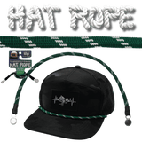 Hat Rope - Green / White - Dash