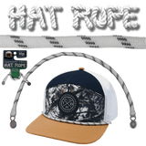 Hat Rope - White / Gray - Dash
