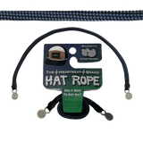 Hat Rope - Black / Blue - Checkered