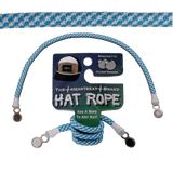 Hat Rope - Neon Blue / White - Pixels