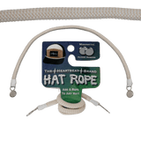 Hat Rope - Cream / White - Waves