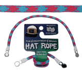 Hat Rope - Neon Blue / Neon Pink  - Aztec