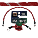 Hat Rope - Red / White - Dash