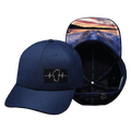 Tahoe Hat - Airmesh - Athletic Fit - Navy - Fabric Back