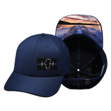 Tahoe Hat - Airmesh - Athletic Fit - Navy - Fabric Back