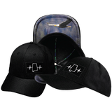 Alabama Hat, Athletiic Fit,  Airmesh, Snapback Hat, Black, Mens Hat, Womens Hat, Main Picture