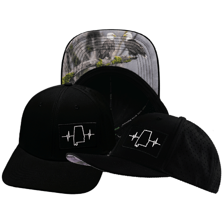 Alabama Hat, Baseball Hat, Snapback Hat, Black, Mens Hat, Womens Hat, Main Picture