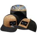 Alabama Hat - Baseball Hat Fit - Cork - Charcoal - Trucker Mesh