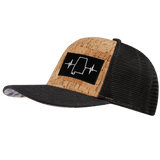 Alabama Hat, Baseball Hat, Snapback Hat, Cork, Charcoal, Mens Hat, Womens Hat, Side Picture