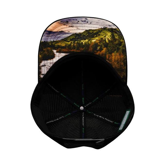 Alabama Hat, Baseball Hat, Snapback Hat, Green Camo, Black, Mens Hat, Womens Hat, Underbill Picture