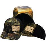 Alabama Hat, Baseball Hat, Snapback Hat, Tan Tree Camo, Black, Mens Hat, Womens Hat, Main Picture