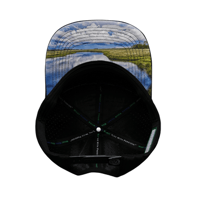 Alabama Hat, Flat Bill, Snapback Hat, Navy Camo, Black, Mens Hat, Womens Hat, Underbill Picture