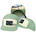 Alabama Hat - Flat Bill - Sage / Cream - Laser Mesh