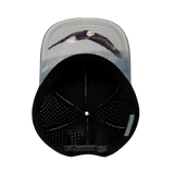 Alaska Hat, Baseball Hat, Snapback Hat, Gray Blue, Black, Mens Hat, Womens Hat, Underbill Picture