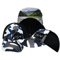 Alaska Hat - Dad Hat - Camo - White / Gray / Blue / Black - Soft Trucker Mesh