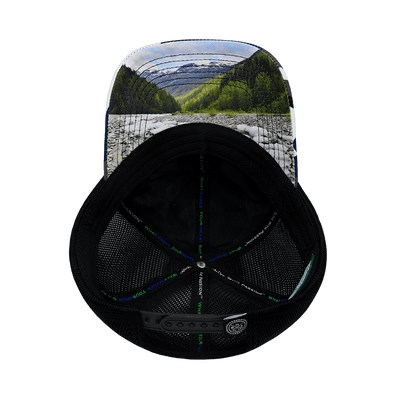 Alaska Hat, Dad Hat, Snapback, Camo, White, Gray, Blue, Black, Mens Hat, Womens Hat, Underbill Picture