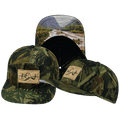 Alaska Hat - Flat Bill - Fall Tree Camo - Fabric Back