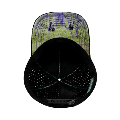 Alaska Hat, Low Profile, Ponytail, Snapback Hat, Camo, Black, Mens Hat, Womens Hat, Underbill Picture 