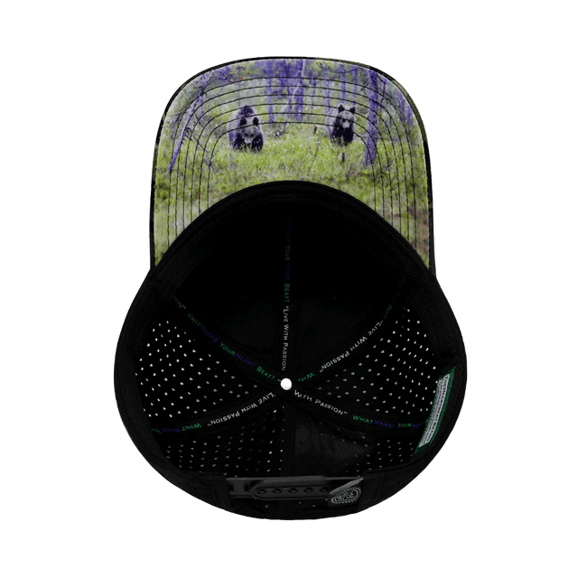 Alaska Hat, Low Profile, Ponytail, Snapback Hat, Camo, Black, Mens Hat, Womens Hat, Underbill Picture 