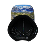 Alaska Hat, Low Profile, Ponytail, Snapback Hat, Charcoal, Black, Mens Hat, Womens Hat, Underbill Picture 