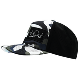 Alaska Hat, Trucker Hat, Snapback Hat, Camo, White, Blue, Gray, Black, Mens Hat, Womens Hat, Side Picture