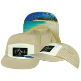 Beach Hat, 5 Panel Hat, Snapback, Sand, White, Mens Hat, Womens Hat, Main Picture