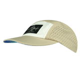Beach Hat, 5 Panel Hat, Snapback, Sand, White, Mens Hat, Womens Hat, Side Picture