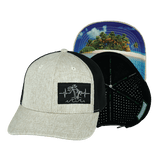 Beach Hat, Baseball Hat, Snapback Hat, Cream Hemp, Black, Mens Hat, Womens Hat, Main Picture