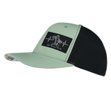 Beach Hat, Baseball Hat, Snapback Hat, Sage Green, Black, Mens Hat, Womens Hat, Side Picture
