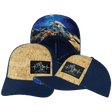 Beach Hat, Baseball Hat, Snapback Hat, Cork, Dark Blue, Mens Hat, Womens Hat, Main Picture