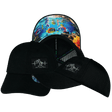 Beach Hat, Dad Hat, Snapback, Black Hemp, Black, Mens Hat, Womens Hat, Main Picture