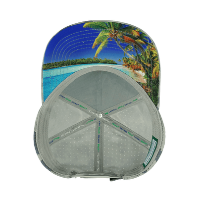 Beach Hat, Trucker Hat, Snapback Hat, Soft Gray Camo, Mens Hat, Womens Hat, Underbill Picture