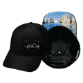 Cabo Hat - Airmesh - Athletic Fit - Black - Fabric Back
