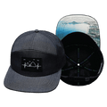 Cabo Hat - Flat Bill - Ocean Blue - Laser Mesh