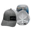 Cabo Hat - Low Profile - Gray / White - Trucker Mesh