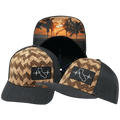 California Hat - Baseball Hat Fit - Cork - Charcoal Gray - Trucker Mesh
