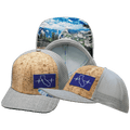 California Hat - Baseball Hat Fit - Cork - Heather Gray / Gray - Trucker Mesh
