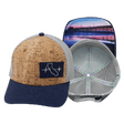 California Hat, Baseball Hat, Snapback Hat, Cork, Navy, Gray, Mens Hat, Womens Hat, Main Picture
